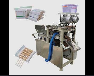 Cotton bud making machine