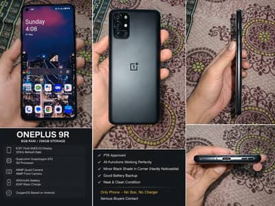 OnePlus 9R 8GB/128GB - Excellent Condition