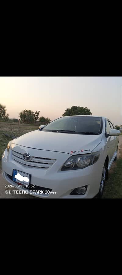 Toyota Corolla XLI 2010
