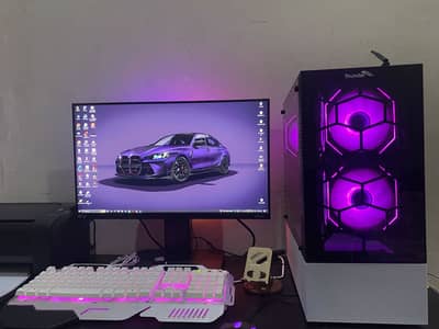Urgent Sell Gaming Pc Full Setup CPU, Monitor, Mouse , Keyboard