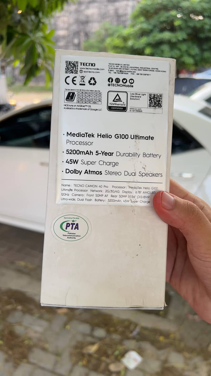 Tecno CAMON 40 Pro 7