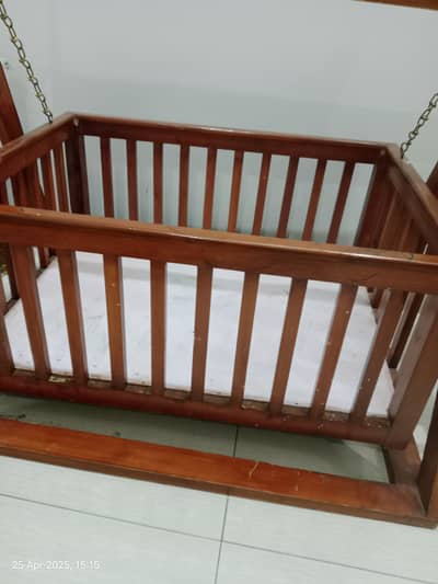 Wooden Baby Swing I Baby Jhoola I Baby Cradle I Solid Wood Baby Swing