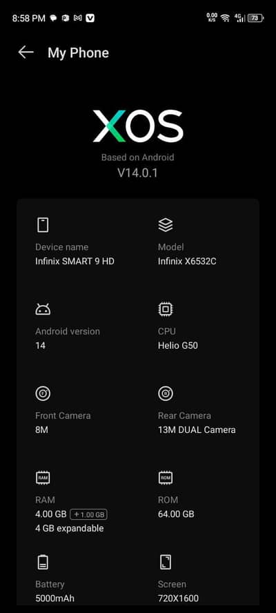 Infinix Smart 9