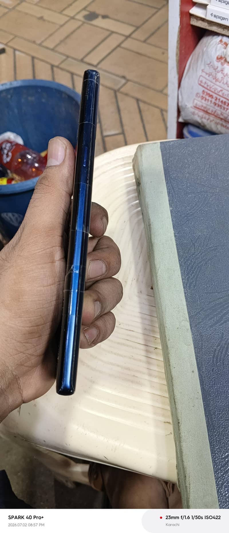 Samsung Mobile Note 9 pta non pta . scrap , only parts 4