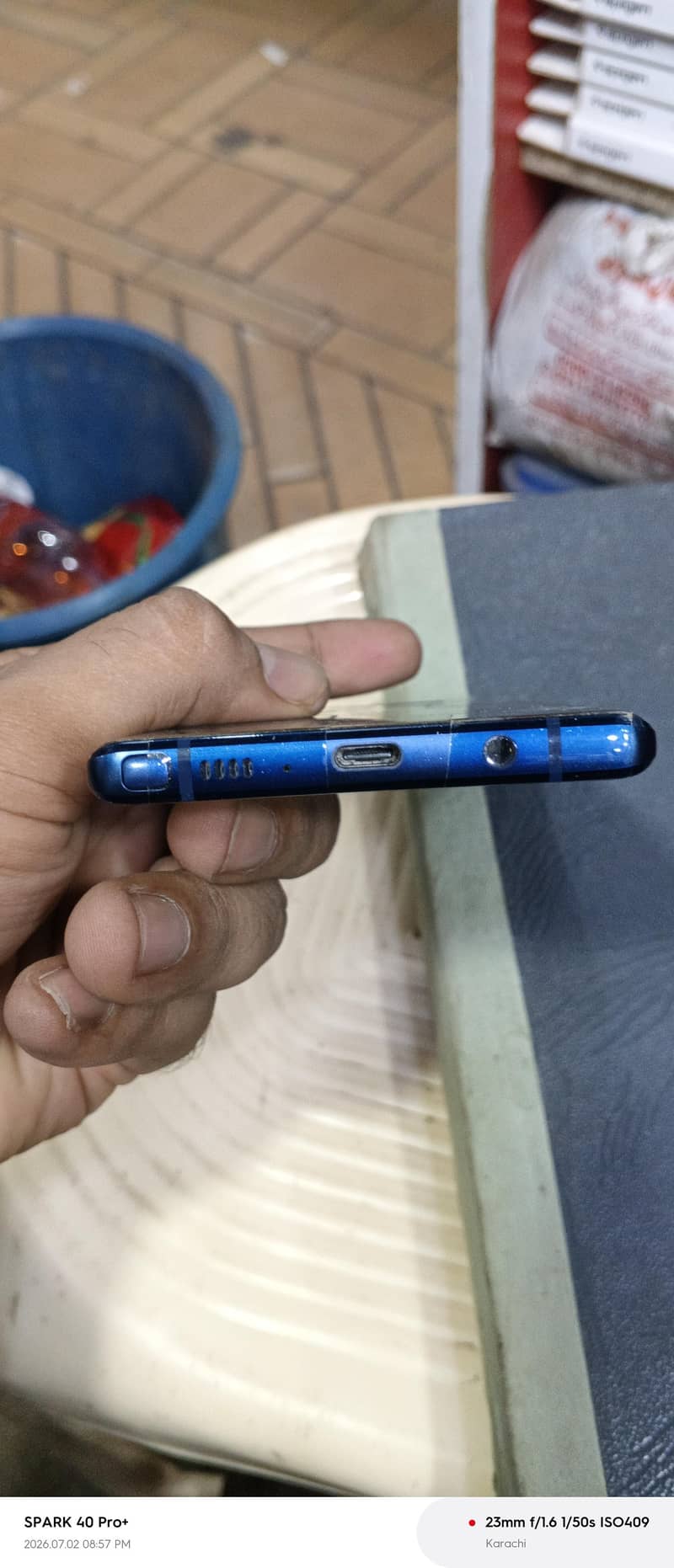 Samsung Mobile Note 9 pta non pta . scrap , only parts 6