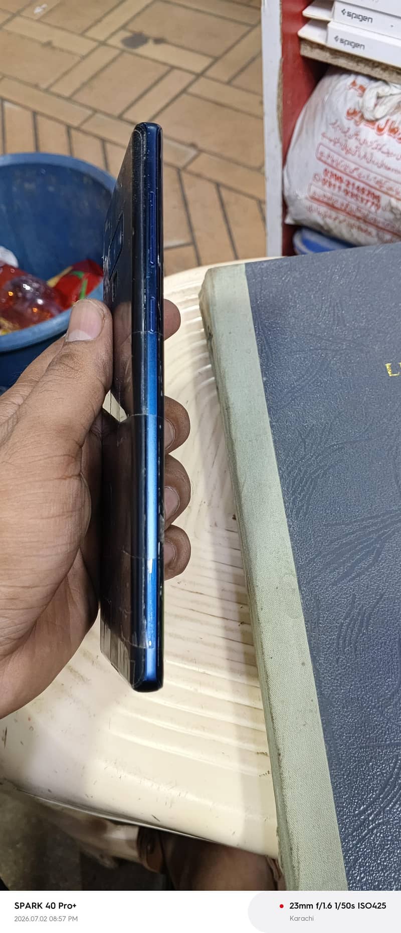Samsung Mobile Note 9 pta non pta . scrap , only parts 8