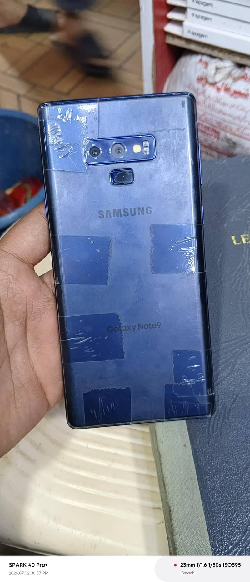 Samsung Mobile Note 9 pta non pta . scrap , only parts 9