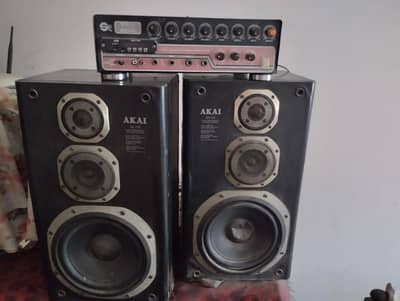 speaker and amplifier