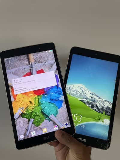Asus and LG tab