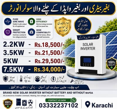 Solar inverter off gird