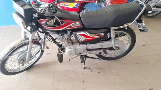 CG125 Black 2024 model Urgent sale