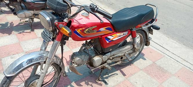 United CD 70 Bike 2025 Model