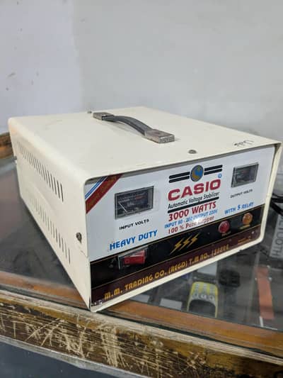 Casio 3000Watt stabilizer