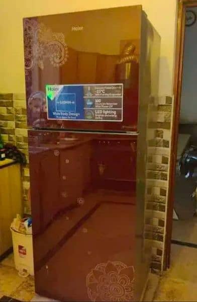 Haier  Refrigerator medium size double door fridge 0309/6488/908