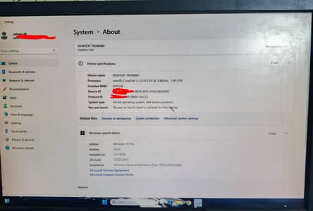 power full gaming PC. window 11 installed all games spotted.