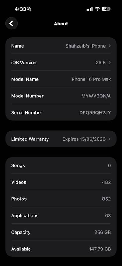 Apple iPhone 16 Pro Max