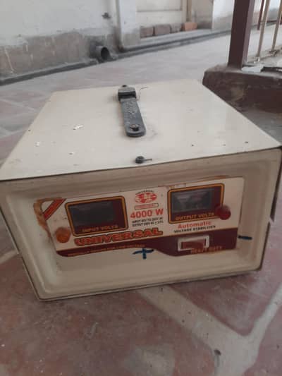 Universal 4000W Automatic Voltage Stabilizer – Heavy Duty