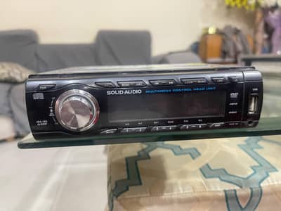 Solid Audio IXA-106 Car DVD Player USB AUX Subwoofer Out