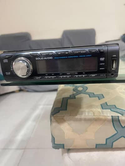 Solid Audio IXA-106 Car DVD Player USB AUX Subwoofer Out