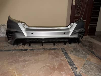 BOTH FRONT AND BACK SPORTS BUMPER + cylinces cutouts
