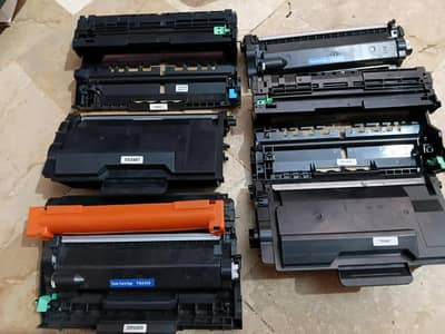 Brother Genuine Toner & Drum Cartridges – Excellent Condition