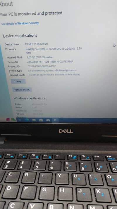 dell laptop