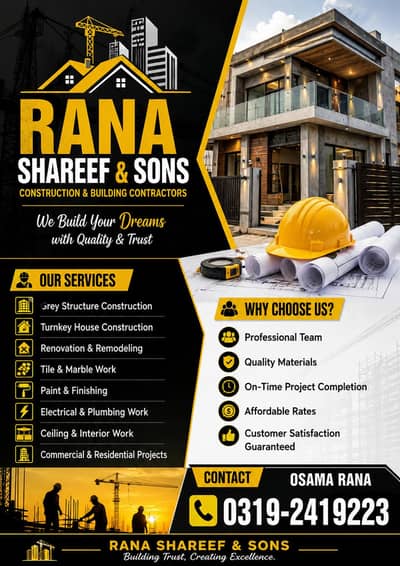 Construction & Building Contractors