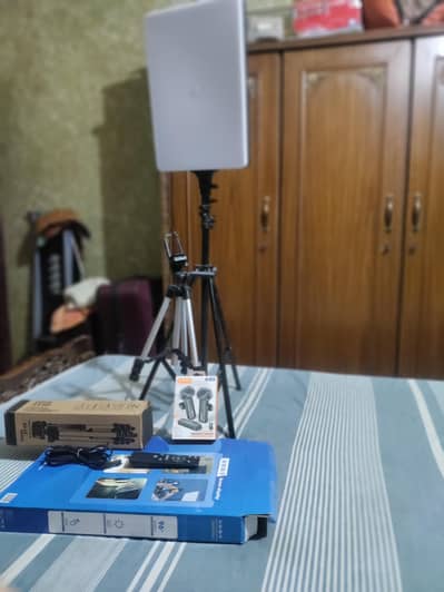 Focus light Tripod Mic