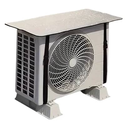 Luxury Outdoor AC Unit Shade Cover | Weatherproof & Heat-Resistant Ai
