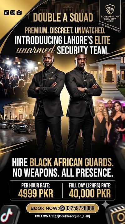 VVIP crowd management & guards service