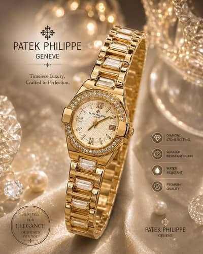 Luxury Ladies Watches - Gold & Silver Collection