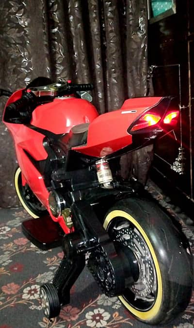 kids electric imported bike with real back shocker