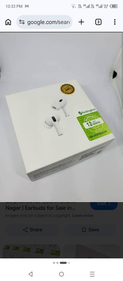 Redington ANC Wireless Earbuds | Premium Sound | Brand New