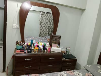wooden dressing table