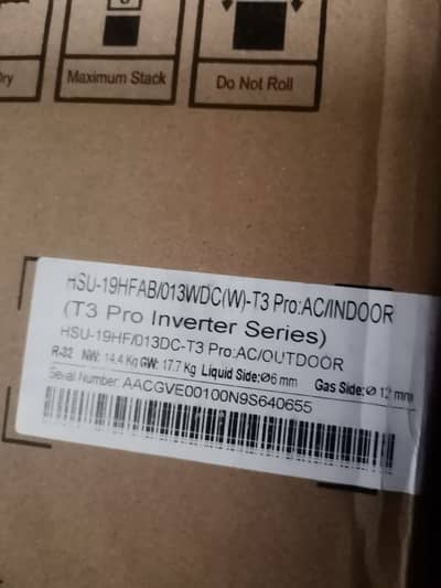 HAIER T3 PRO BRAND NEW 1.5 TON DC INVERTER AC