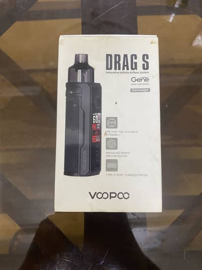 Voopoo Drag S 60W Device – Excellent Condition