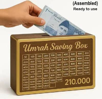 Umrah saving Box / saving box