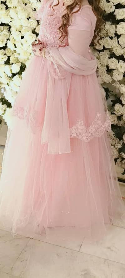 Barbie style full length medium size frock