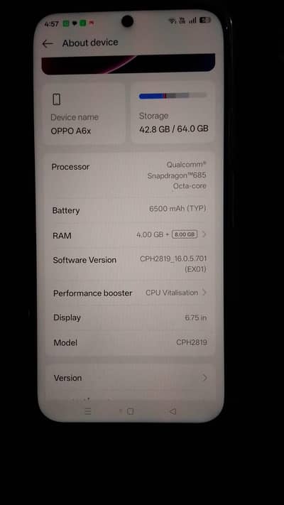 oppo A6x