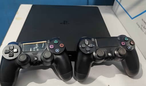 PS4 Slim 1TB + 500GB Jailbreak