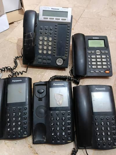 Panasonic KX-DT343 Digital Office Phone+KX-TSC910CID + Uniden