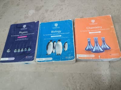 Cambridge A-S & A Level (Biology, Chemistry, Physics)