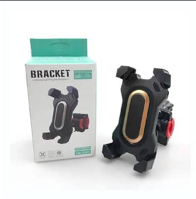 360 Degree Rotation Adjustable One Touch Phone Holder For Bike