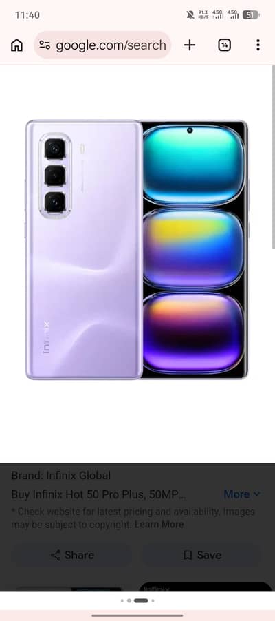 Infinix Hot 50 Pro Plus