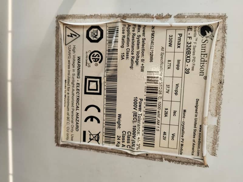 Soler panel 330w 2