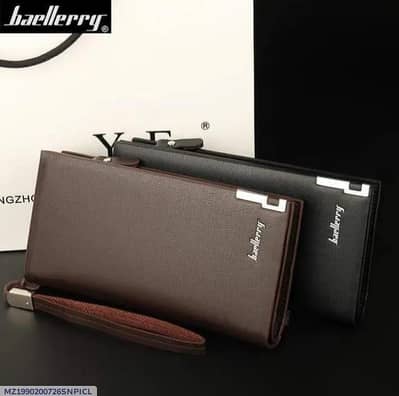 Brown PU Leather Girls Clutch for Formal Wear