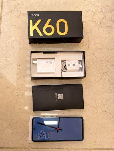 Xiaomi Redmi K60 16GB ram + 16GB virtualram 256GB storage. PUBG 120FPS