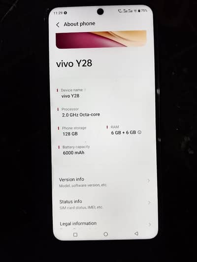 Vivo Y28