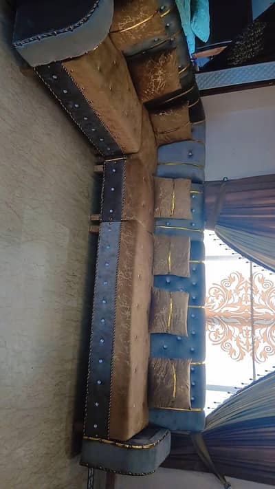 7 seater sofa Lshaped