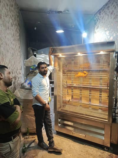 Shawaya Grilled Chicken Machine Grill fastfood Machine Rotisserie